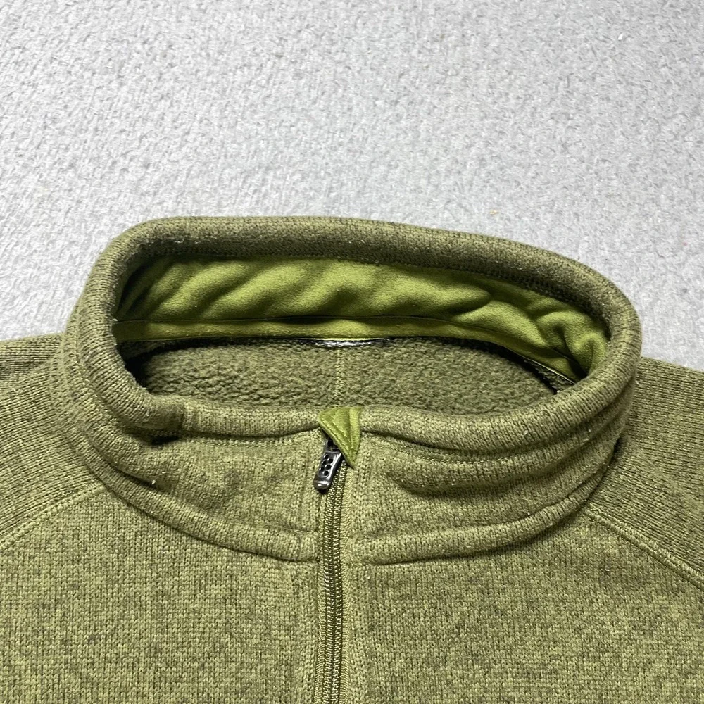 Patagonia Jacket Mens Large Green Better Sweater Fleece Full Zip Hiking Outdoor